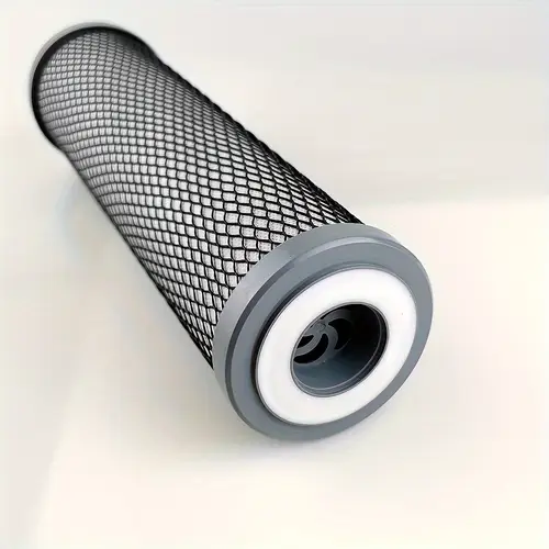 3 pack 10 inch compressed activated carbon water cto contaminant trap remove hexagonal mesh design for under sink water purification systems high filtration durable water filters for drinking water