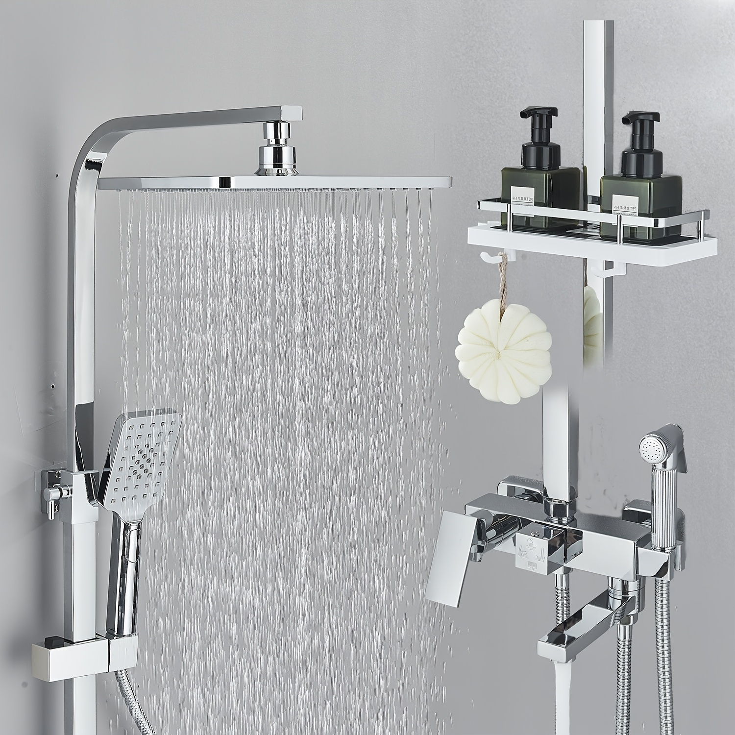 Image of Shower Sets, Shower Systems With Shower Racks, Showerheads, Shower Faucets, Bathtub Faucets, Overhead Shower Sets, Ceramic Cartridges, Multi-functional Shower Systems