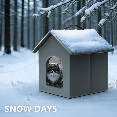 oversized outdoor cat house indoor cat bed cat tree insulated waterproof oxford fabric pet shelter weatherproof easy to assemble durable perfect gift for your feline ideal for cat lover