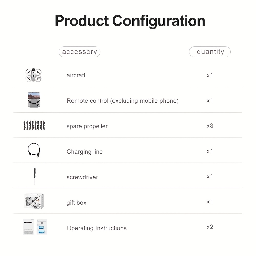 Remote UAV with High-Definition ESC Dual Cameras, Intelligent Obstacle Avoidance, Optical Flow Positioning, Safety Design, 360 Flip, Foldable Design, 6-Channel Gyroscope, One-Button Calibration/ Take-Off/ Landing, Headless Mode, LED Body/ Light, Emergency Stop, Waypoint Flight, Gravity Sensor, Outdoor Quadcopter, Perfect Holiday Gift.