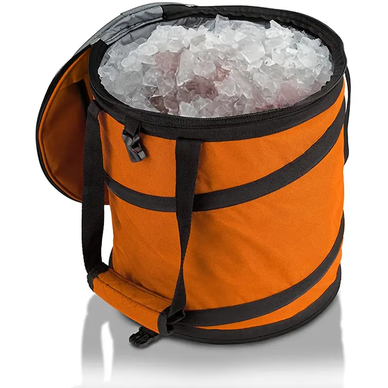 portable bucket compact outdoor cooler with insulated design