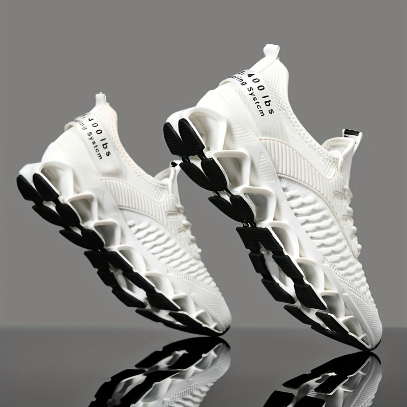 TEMU Men's Breathable Road Running Shoes - Lightweight And Comfortable Sole For Hiking And Walking | Low-top Scale Upperamp; Durable Outsole Four-season Universal Casual Sports Shoes, Lace-