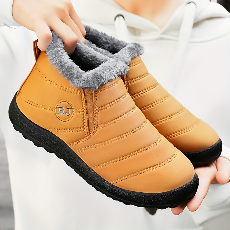 Women's Warm Winter Snow Boots, Plush-Lined Insulated Shoes