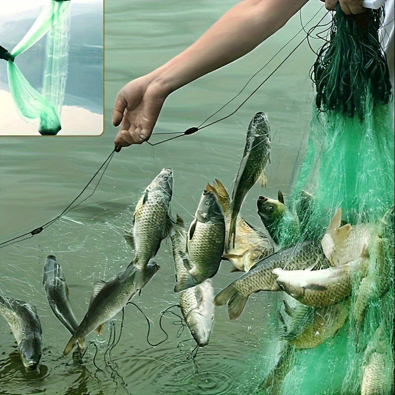 Casting Net Throwing Fishing Net Zinc Sinker Weights / - Temu
