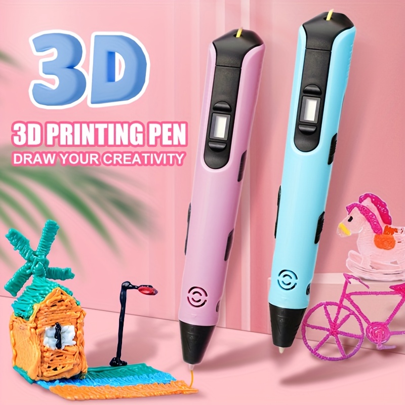 3d printing pens] deluxe 3d printing pen set pla cables usb Temu