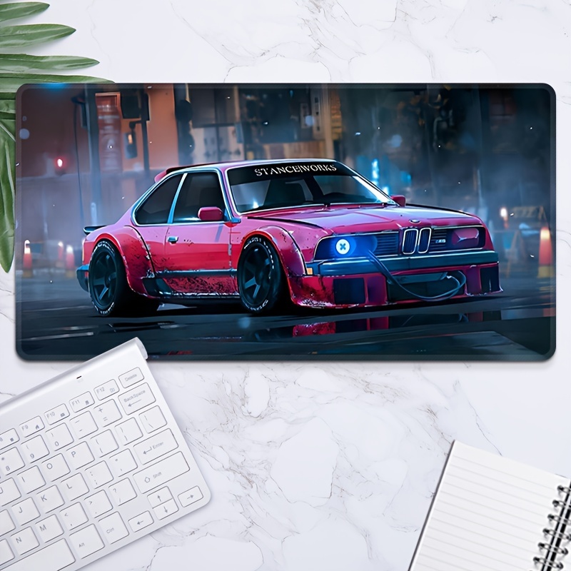 

Street Racing Mouse Pad - Large Gaming Mouse Pad With Rubber Backing And Non-slip Surface - Suitable For Office, School, And Gaming Enthusiasts - Perfect Gift For Car Lovers