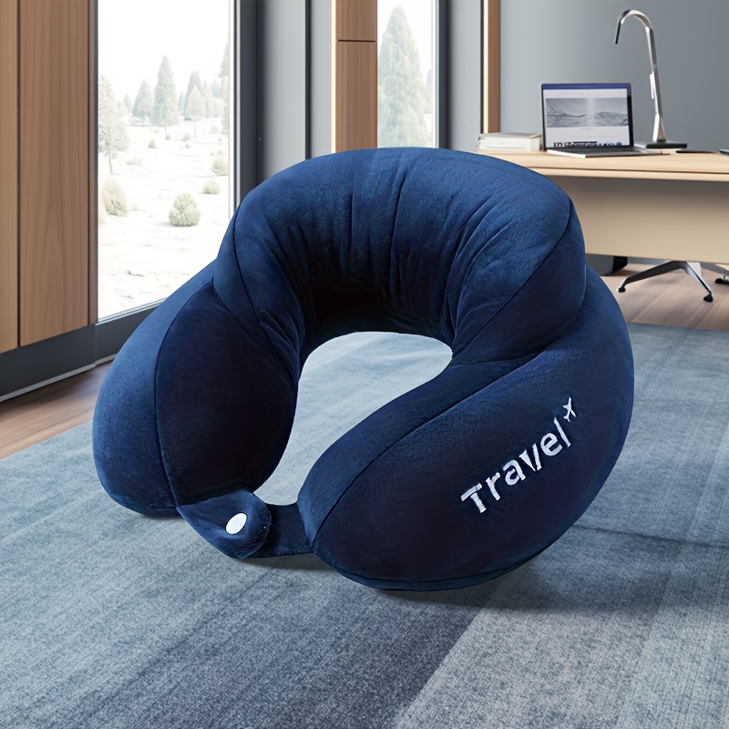 TEMU U-shaped Travel Pillow, Neck Support Pillow, Cervical Pillow, Airplane U-shaped Pillow,