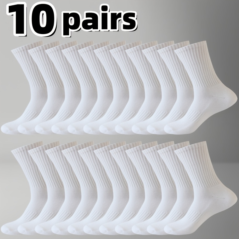 TEMU 10/12 Paires de Chaussettes à Taille Haute Élastique 168 Process, Chaussettes Homme Affaires, Chaussettes Femme, Chaussettes Montantes Affaires,