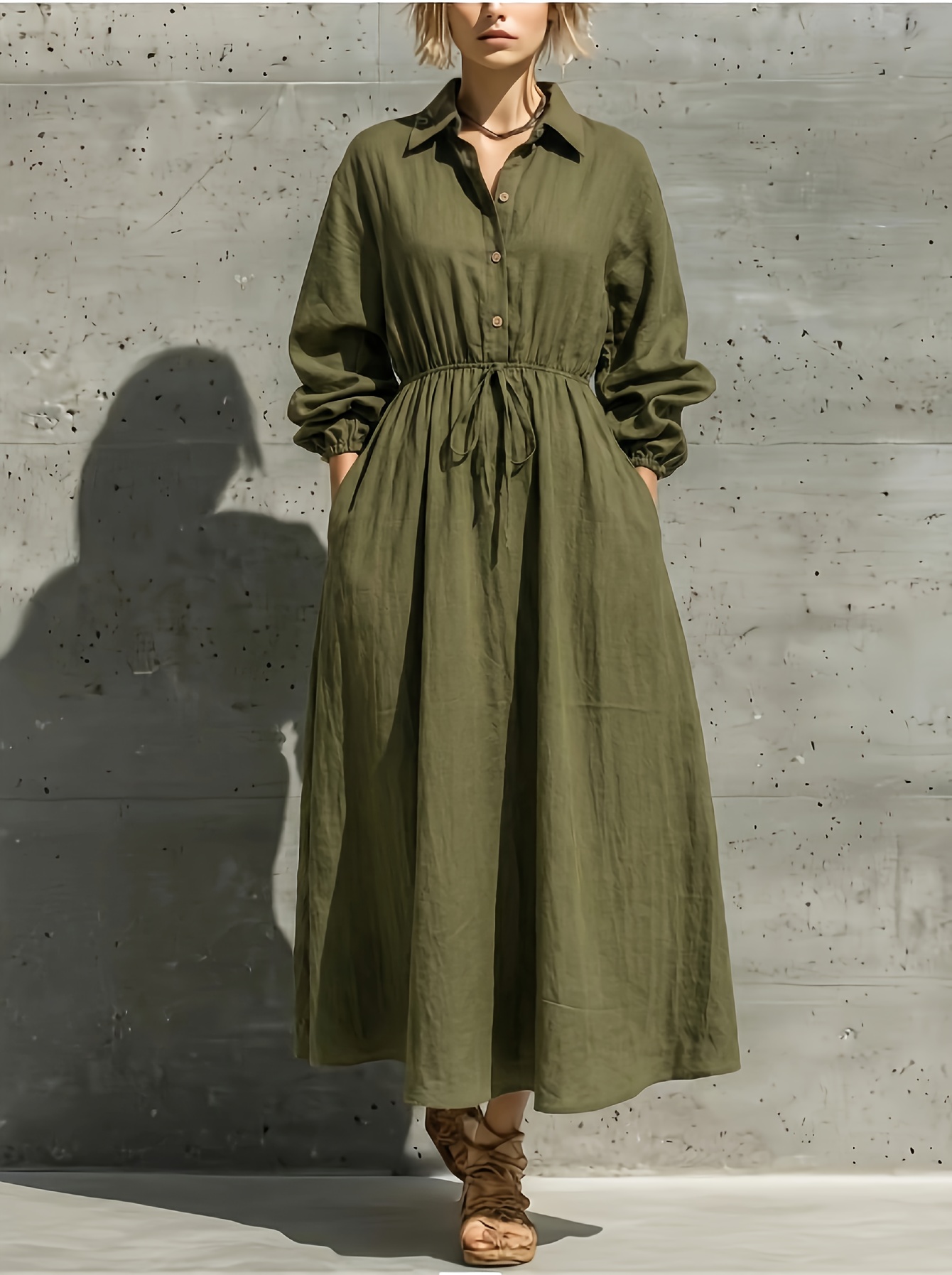 italian dressing chicken potatoes and green beans Tropical Cotton Shirt Maxi Dress Australia main image 1