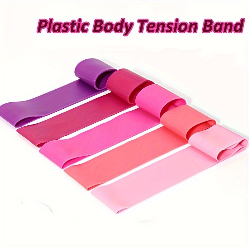 

Resistance Bands Set For Men And Women Pack Of 5 Different Levels Elastic Band For Home Gym Long Exercise Workout – Great Fitness Equipment For Training Yoga – Free Carrying Bag