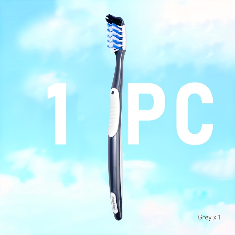Medium Hardness Bristles Manual Toothbrush with Gum Massage for Deep Cleaning