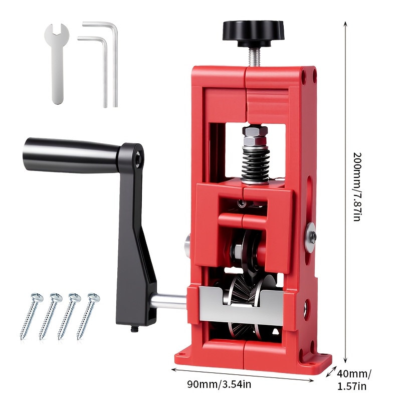 TEMU Manual Wire Stripper, Size Range From 0.06 To 1 Inch, Operable With Drills And Hand Cranks, Serves As A Portable Tool For Wire Recycling, Ideal
