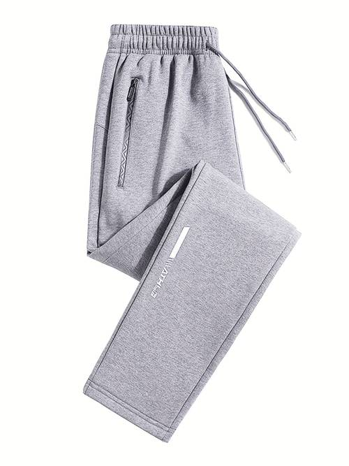 mens casual jogger pants solid color elastic waistband with drawstring pockets stretch fabric running walking pants leisure clothing pocketed pants work pants