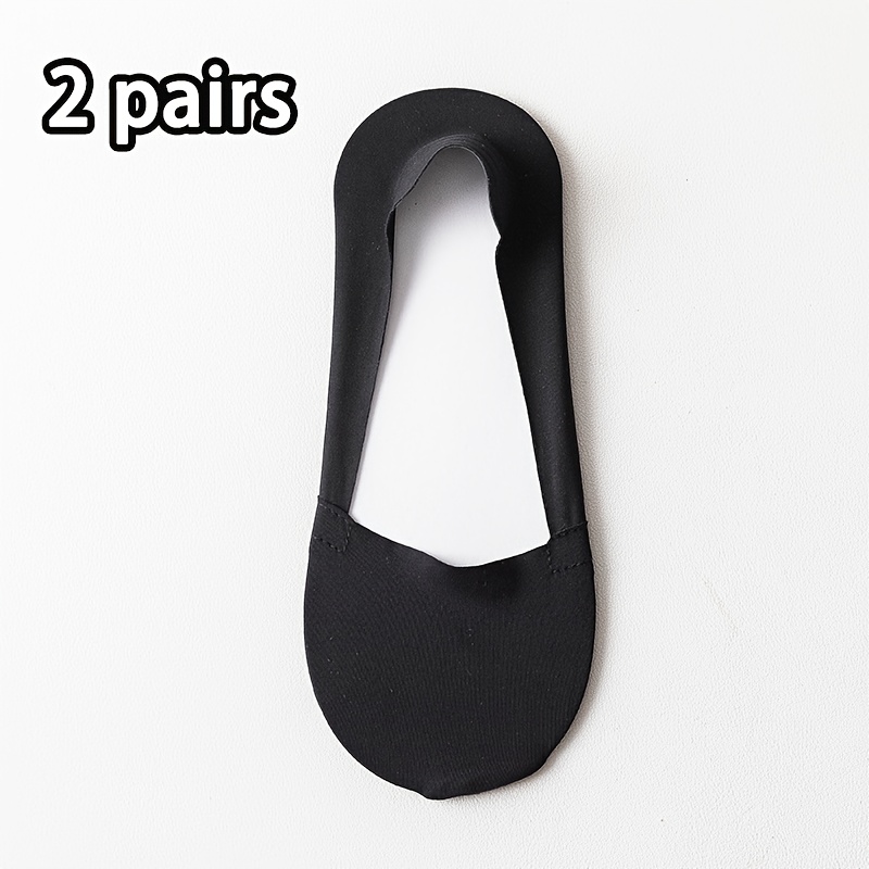 TEMU /5 Pairs/10 Pairs Spring And Summer Thin Breathable Invisible Socks For Men And Women, High-elastic Material Boat Socks, Anti-slip Gel Strip