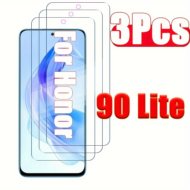 

Lot de 3 Verres Trempés pour Honor 90 lite Film de Protection d'Écran pour Honor 90 lite