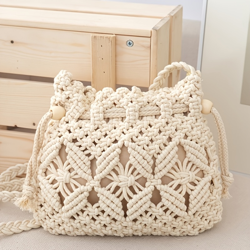 Image of -woven Bag/straw Bag/beach Bag, Exquisite And Compact Small Bag, Worn As A Shoulder Bag Or Crossbody Bag, Suitable For Vacation, Travel, Commuting, Seaside Fp Special
