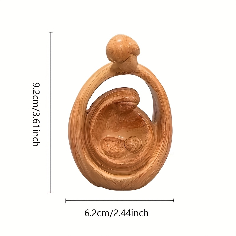 1pc Resin Nativity Scene Statue Birth Sculpture, Indoor Collection Art Decor, Home And Garden Decoration Birth Ornament Home Courtyard Ornaments Resin Crafts Art