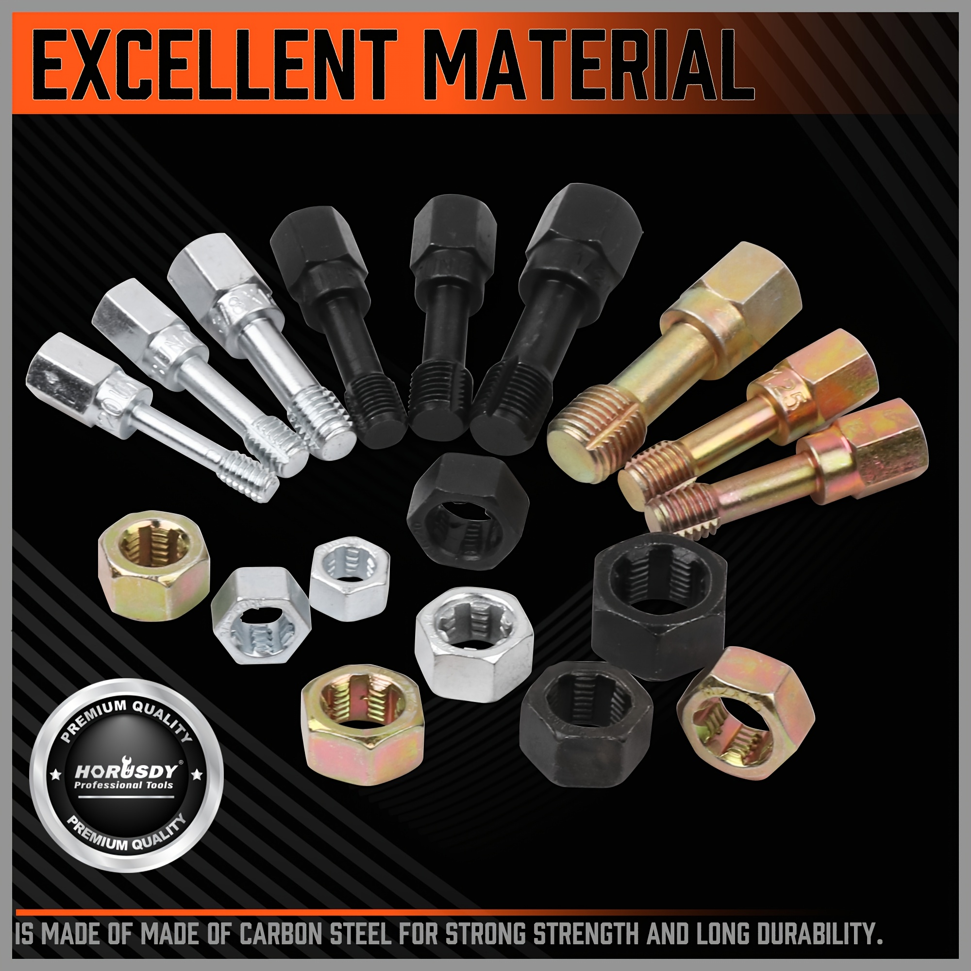 48pcs Thread Repair Tool Set with Thread Chaser