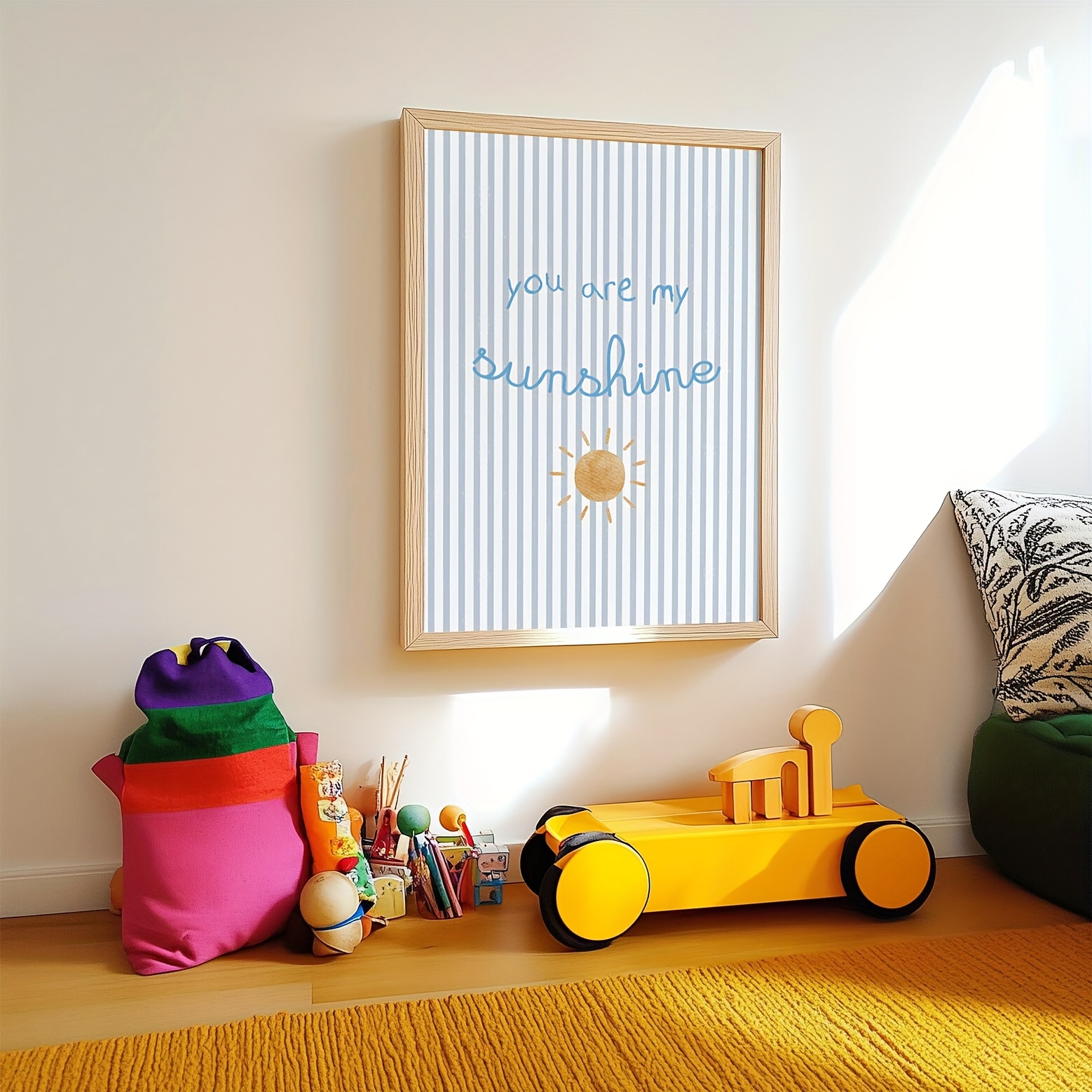 Bohemian Nautical Style Children's Room Wall Art