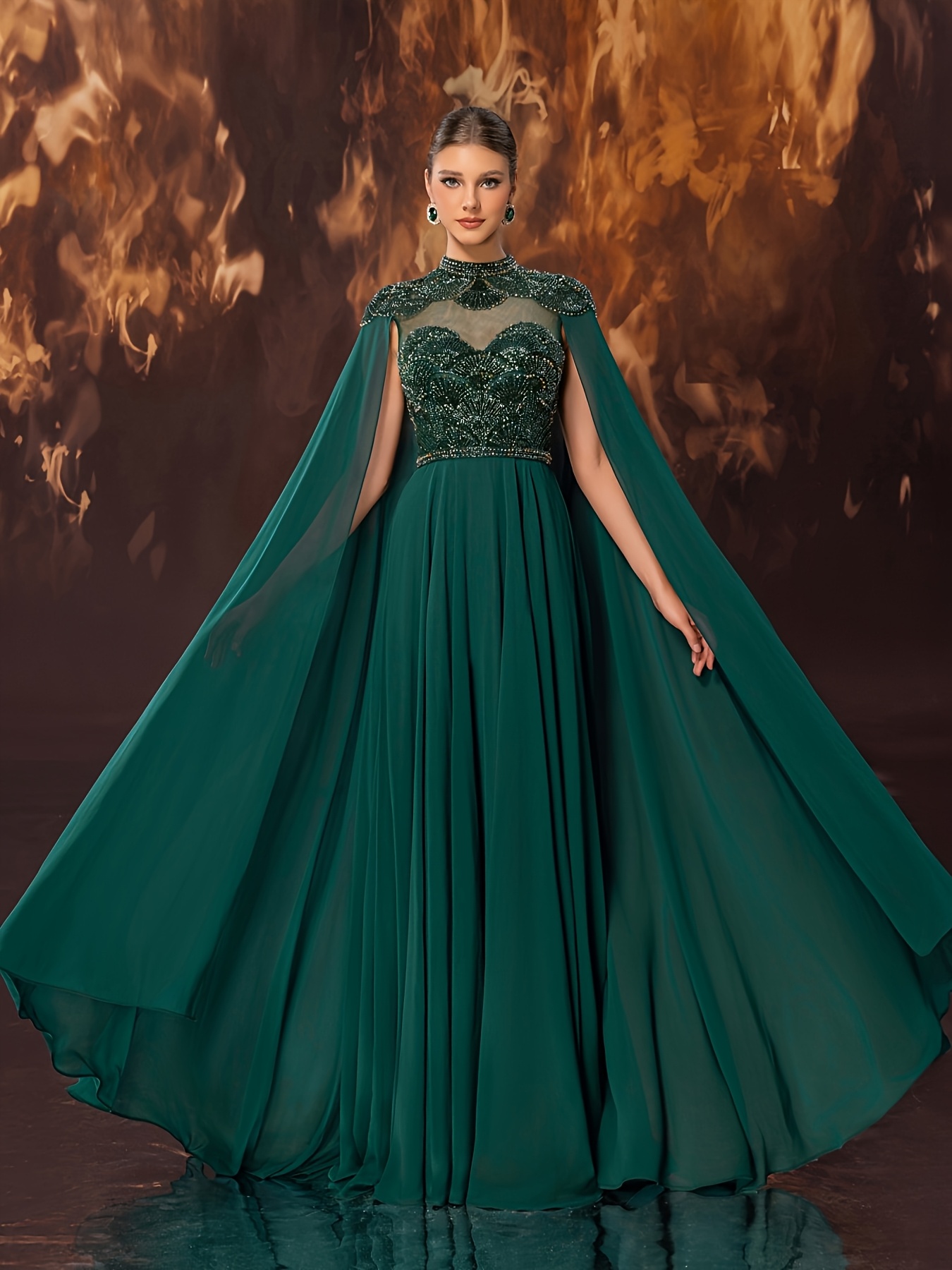 bride dressing gown sold on Temu United States