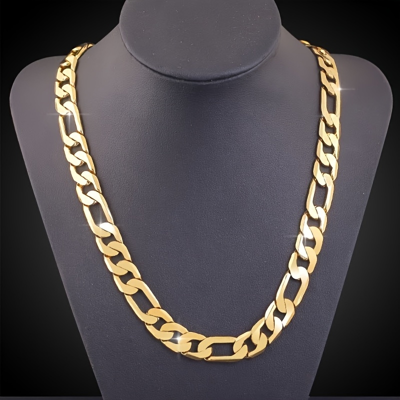 Unisex 316L Stainless Steel Cuban Link Necklace
