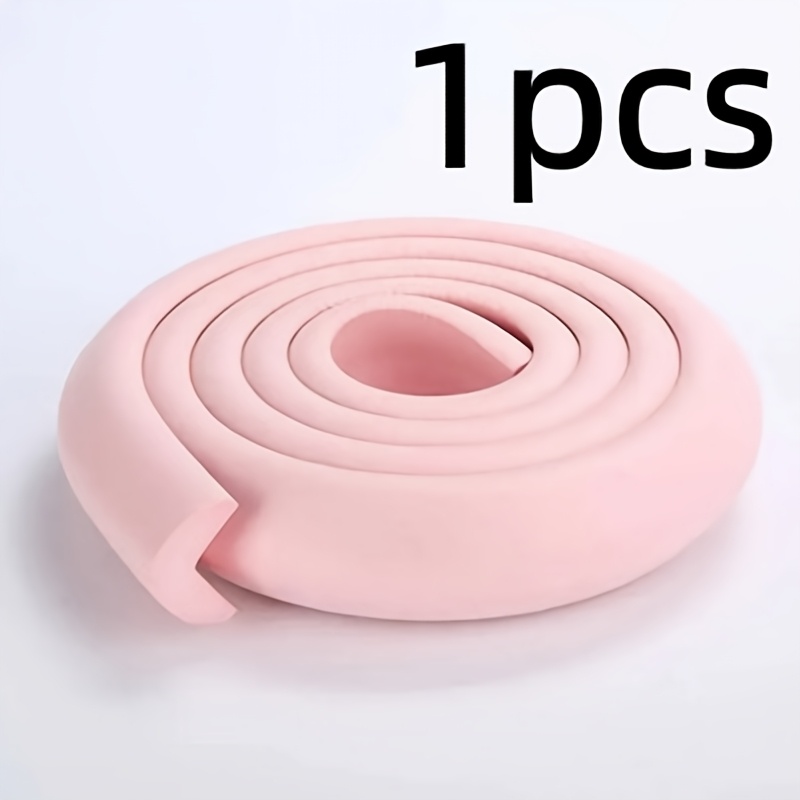 TEMU Protegez votre table basse en verre de U de 2 mètres, /rouge, avec bande de protection anti-collision en mousse, coussin de protection d'angle,
