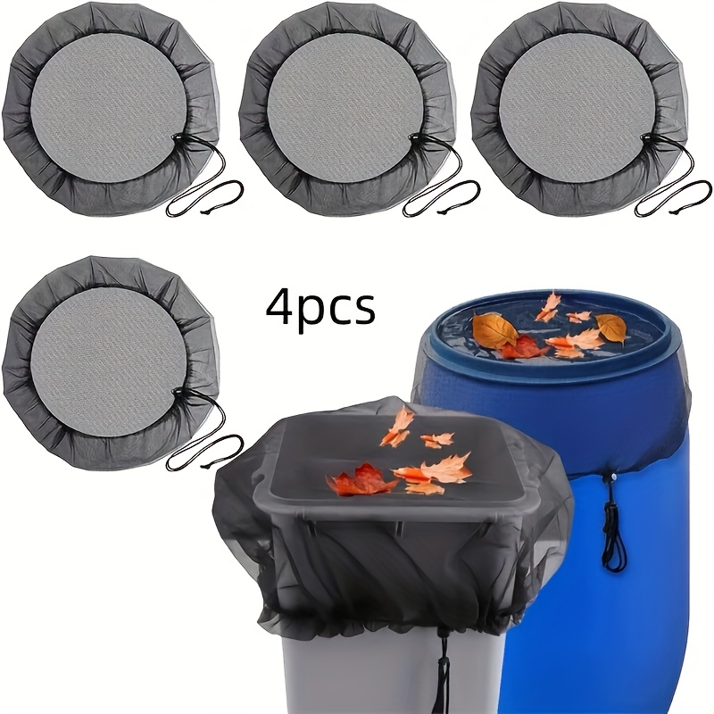 Image of 4pcs Reusable Outdoor Garden Net Cover - Effective Rain, Insect, And Leaf Prevention, Suitable For Courtyard, Terrace, Balcony And Other Outdoor Space, Multi-functional And Practical Accessories