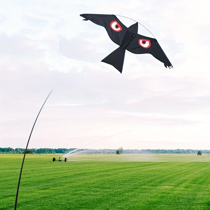 bird repellent flying nylon   scare decoy     for farm garden birds control