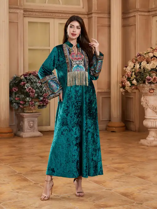 brown embroidered rose dress temu Valentine's Day Romantic Classic Burgundy * Comfortable Short Nightdress, Semi-Sheer A-Line Hem Deep V-Neck Backless Strapless Dress, Black and Red Lace Rose Embroidered Mysterious * Nightwear