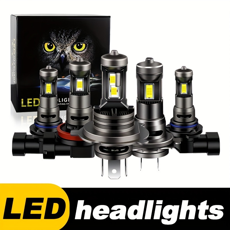 LR R9S - Ampoule LED H4 - Feu de route et feu de croisement