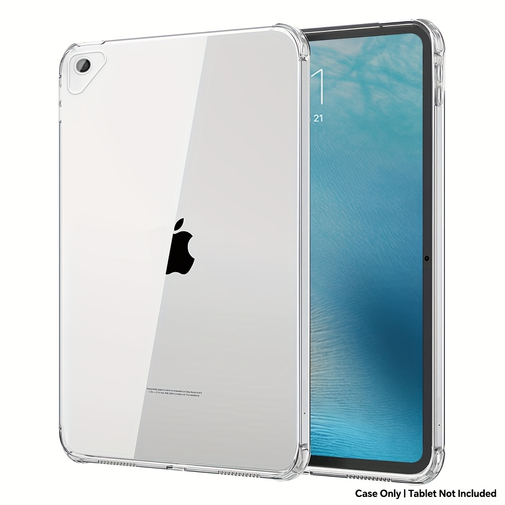 TEMU Case For Ipad 6/5 9.7-inch Pad Air 2/air 1 Pad Pro 9.7 2016 Special Transparent Protective Case - Lightweight Shockproof Soft Tpu Rear Case, ,