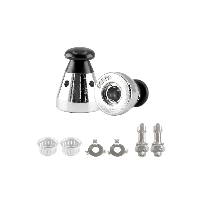 TEMU Set da 8 pezzi di accessori per pentola a pressione, . 2 regolatori di pressione da 80KPA + 6 parti di installazione, valvola di scarico