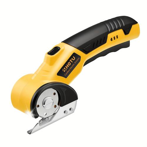 cordless electric scissors box cutter heavy duty cardboard cutter fabric scissor with safety lock usb cable for plastic carpet diy crafts