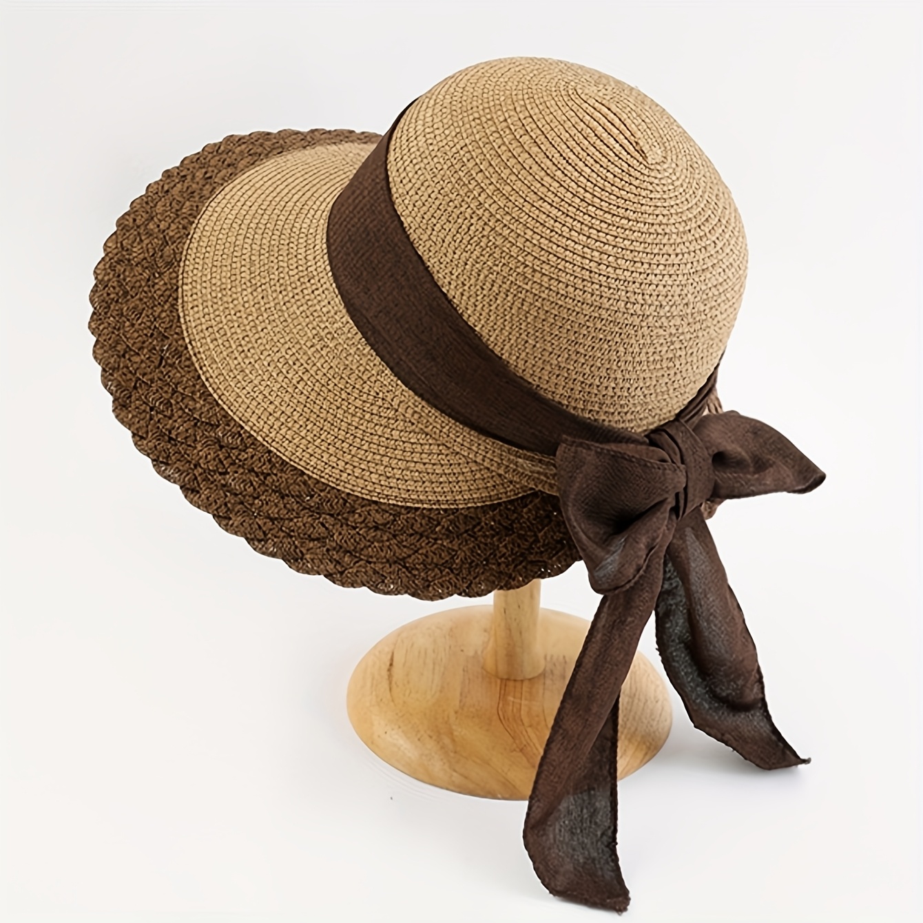 E-shop 1 Stück Strohhut mit Schleife, Strandparty, Outdoor-Strohhut