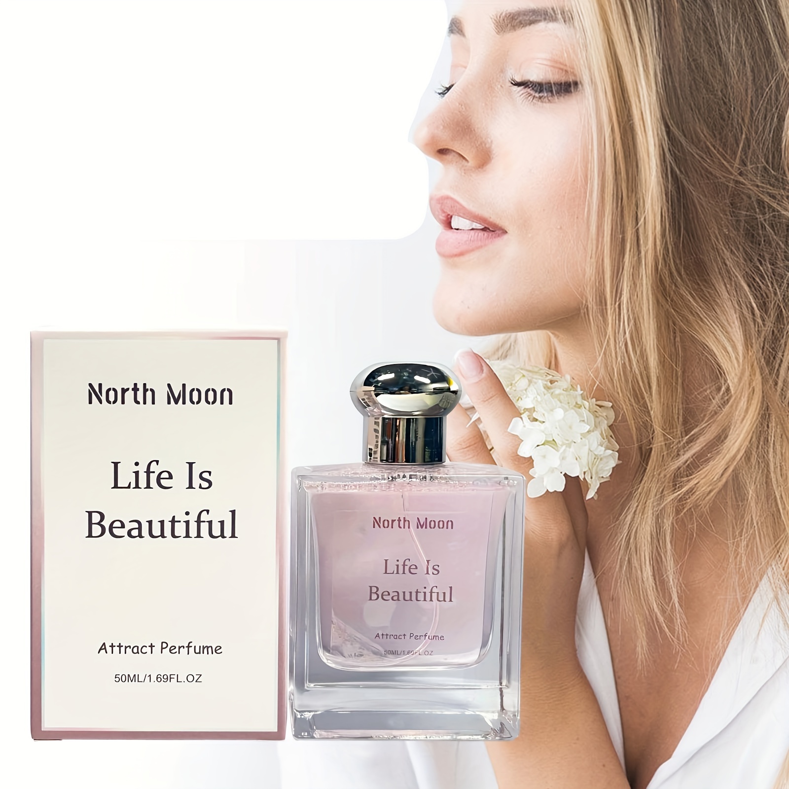 

50ml Pheromone Perfume For Women, Perfume For Dating And Daily,an Ideal Gift,enhance And Release Your Charm Floral Notes