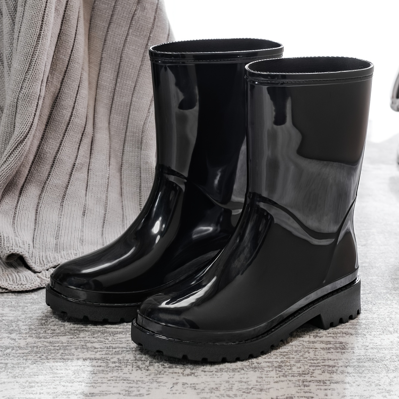 Botas De Lluvia Para Mujer - Temu