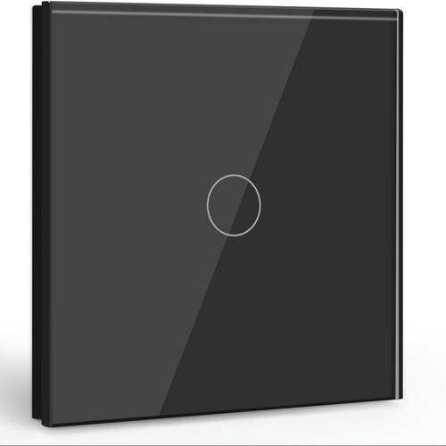 switch white black tempered glass 16a 250v suitable for bedside bedroom bathroom living room
