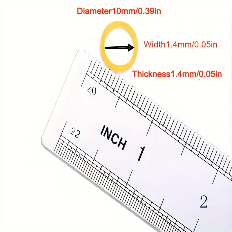 500 1000 2000 pieces of small rubber bands 10mm diameter rubber bands high elastic and resistant rubber durable and stretchable suitable for home office school use details 5