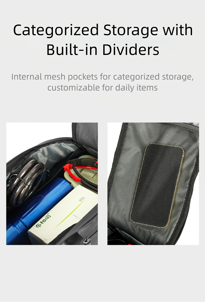 Bicycle Rear Rack Bag, Mountain Bike Camera Sling Bag, Shoulder Bag, Camel Bag, Hard Shell Waterproof Rear Cycling Bag
