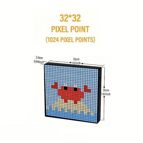 lihangstar programmable led cube screen rgb gaming light with app control diy pixel display for home theater game room projector text patterns wall mountable night light