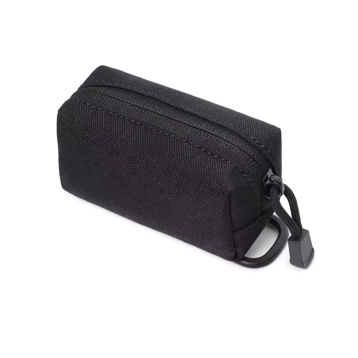 TEMU Multi-functional Small Pouch, Outdoor D-ring Waist Bag, Oxford Cloth Wear-resistant Key Wallet, Mini Edc Tool Storage Bag