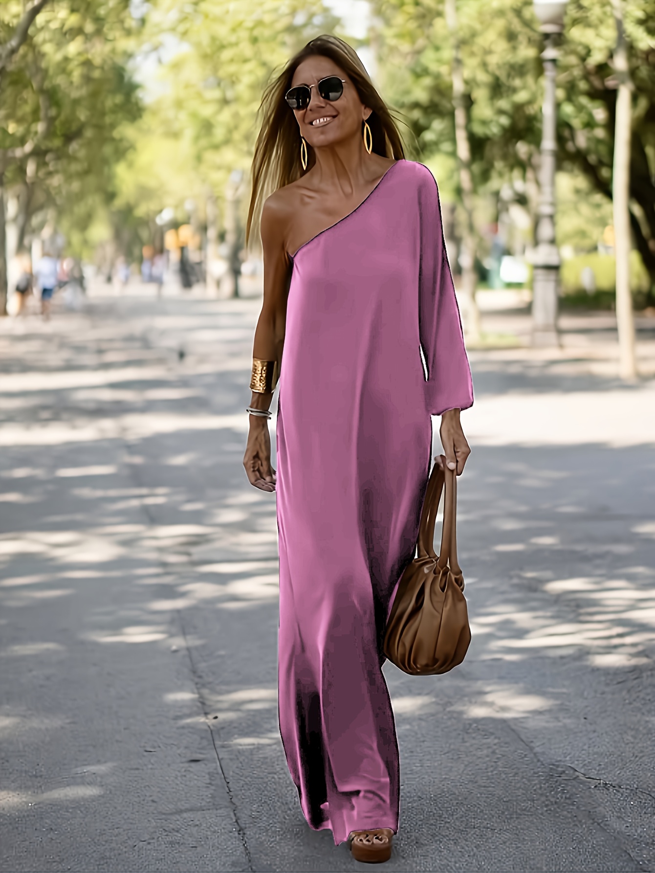 off the shoulder loose fitting dresses CRZ YOGA Womens Butterluxe Sleeveless Tank Maternity Dress Red Merlot / S main image 0