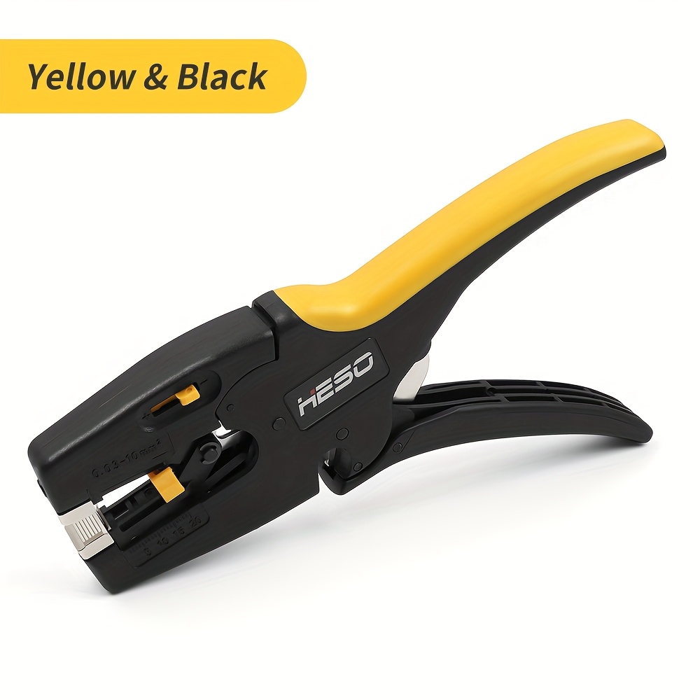 Heso Automatic Wire Stripping Pliers, Multi-functional Electrician' Tool, Wire Stripping Tool, Cable Cutter, Wire Stripping And Peeling Pliers