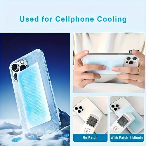 Gel Cold Compress Pad, Suitable for Sports And Outdoor Use, for Sports And Fitness Enthusiasts, Suitable for And Sports Outdoor , Disposable Self- Ice Packs, Portable Non-Slip Cooling Packs, Solid Rubber Material