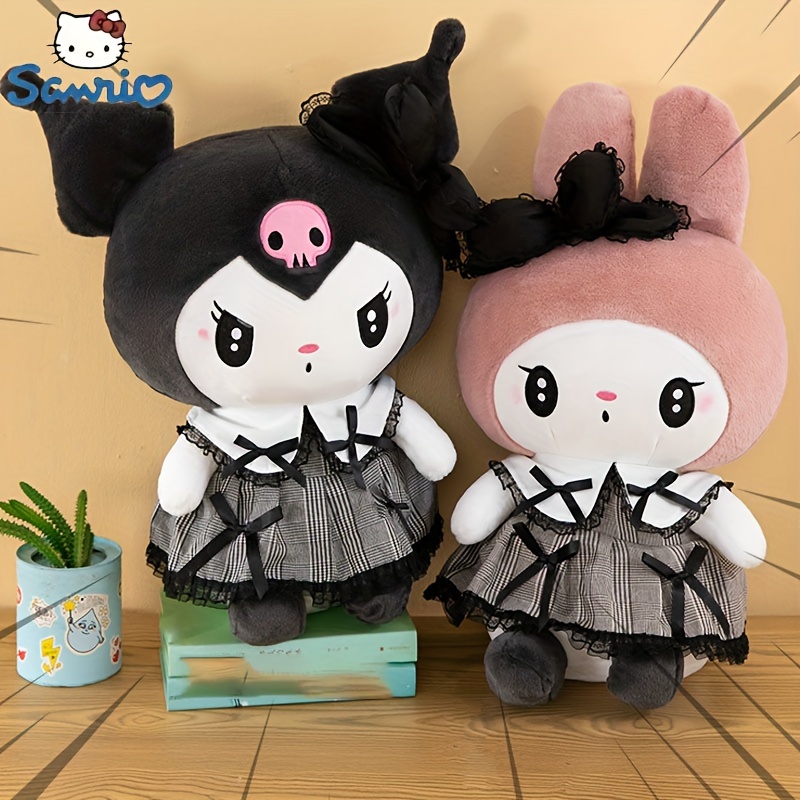 Sanrios Anime Cartoon HelloKittys Car Tissue Box Cute Kawaii Plush Doll  Creative Girl Car Accessories Hanging Tissue Bag Gift
