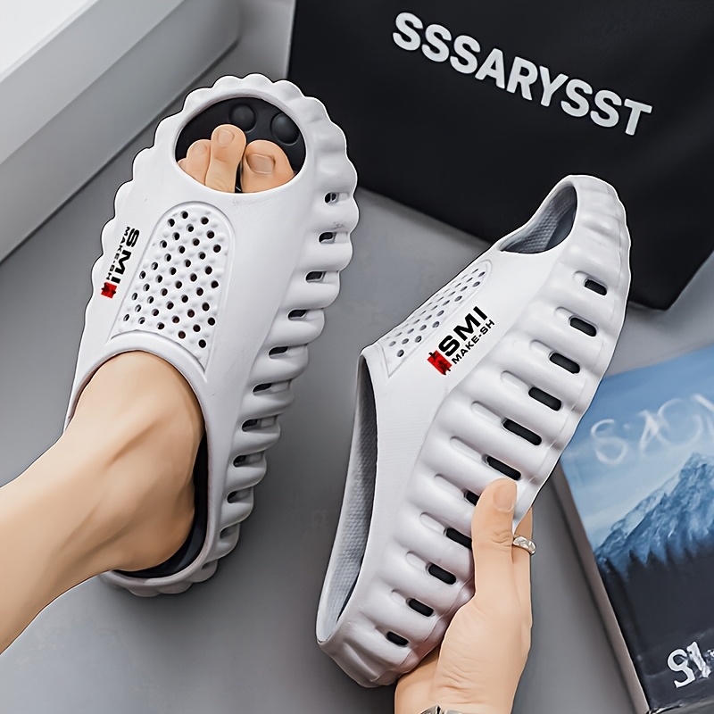 Versatile Fashion Trendy Sneakers Soft Sole Height-Increasing Slippers High-Quality Flip-Flops Slippers Niche Design