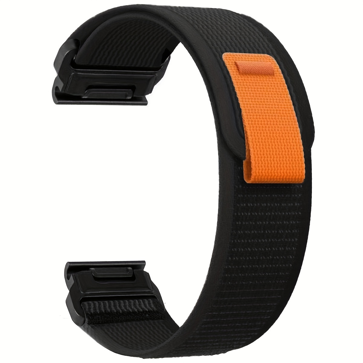 Image of Watchbands In 22mm And 26mm Sizes For Garmin Fenix 7x, 7x Pro, 7 Pro, 6x Pro, And Fenix 5 Plus, Featuring Or Loop Nylon Designs, Compatible With For Garmin S60 And