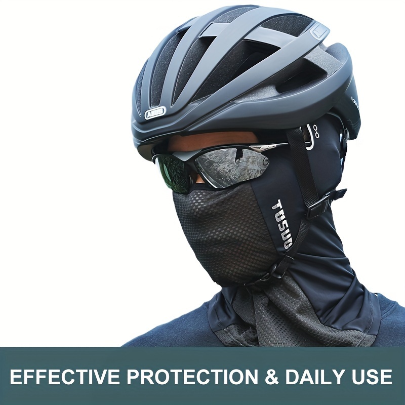 1pc Summer Balaclava Full Face Scarf Mask Hiking Hat Cycling Hat