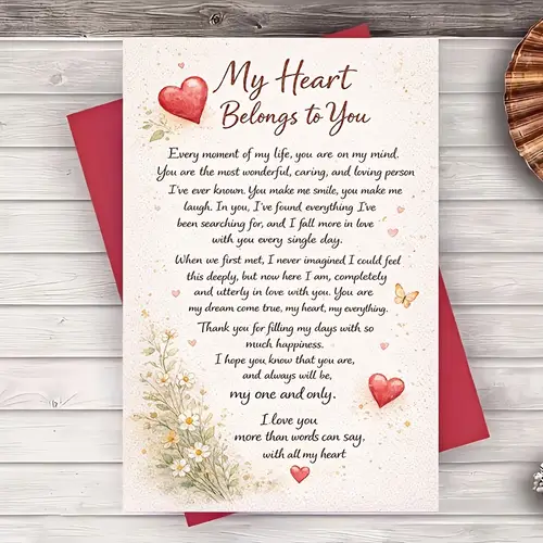 valentine day cards sold on Temu United States