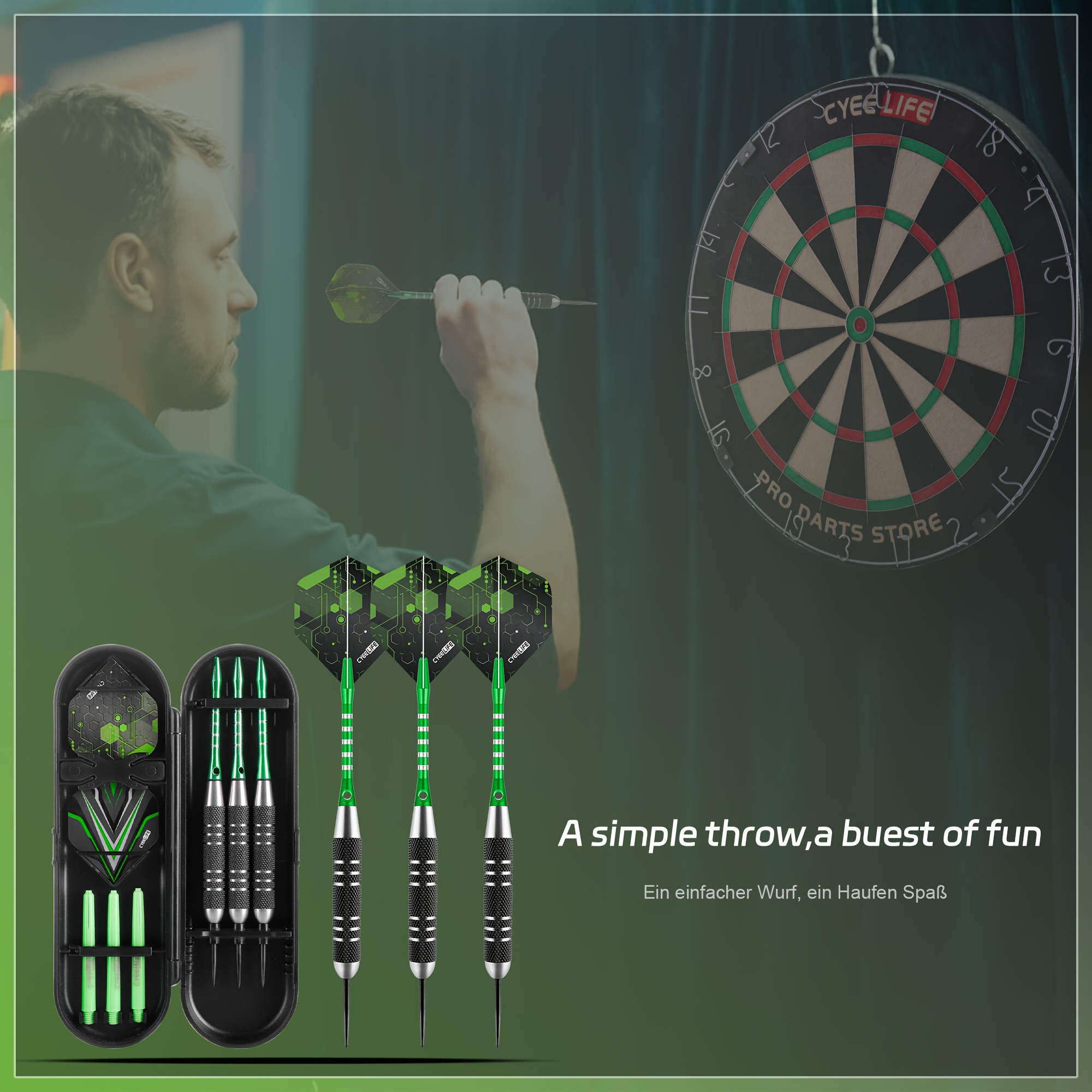 26g Roestvrijstalen Hardtip Darts Professionele Stalen Naald Darts
